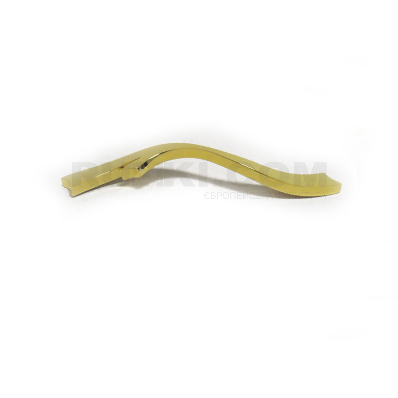 Ручка скоба меблева System (8145 160 I/R CR), колір золото, м/в 160мм лів/прав